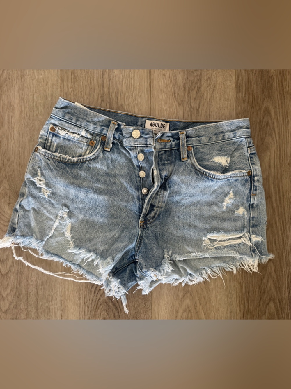 AGOLDE Parker Swampmeet Cut Off Short size 28